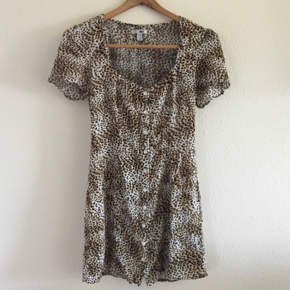 Amuse Society Iman Leopard Dress